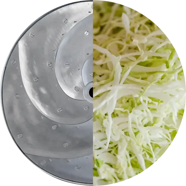 Stainless steel coleslaw disc for the S40